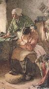 Walter Langley,RI But Men must work and Women must weep (mk46) china oil painting reproduction